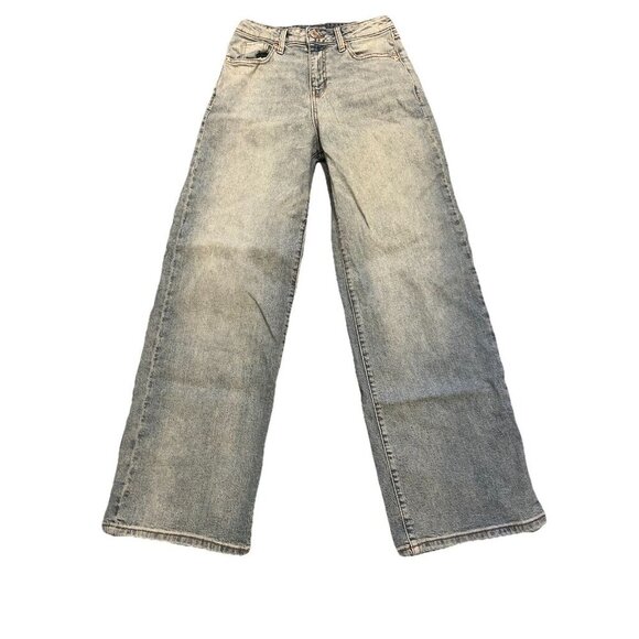 Wild Fable Denim - Y2K Baggy Jeans Women’s Size 2R Blue Denim High-Rise Grunge Skater 90’s Retro